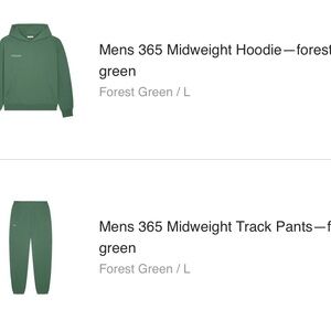 Pangaia Forest Green Track Pants